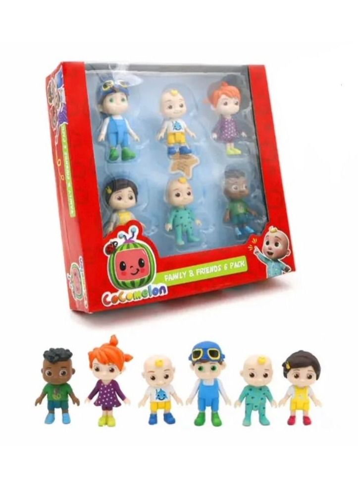 6-Piec Friends  & Family Figure Set  - Image 1