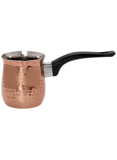 Master Gold Turkish Coffee Pot Set of 3 250ml/450ml/600ml Stainless Steel with High Quality Exterior Copper Coating | Coffee Warmer with Heat Insulation Handle | Turkish Coffee Pot  - Image 2
