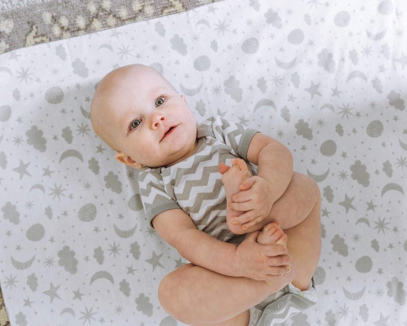 Spasilk Baby Essential 23 Piece Layette Set for Newborns and Infants, 0-6 Months, Grey Celestial - Image 3