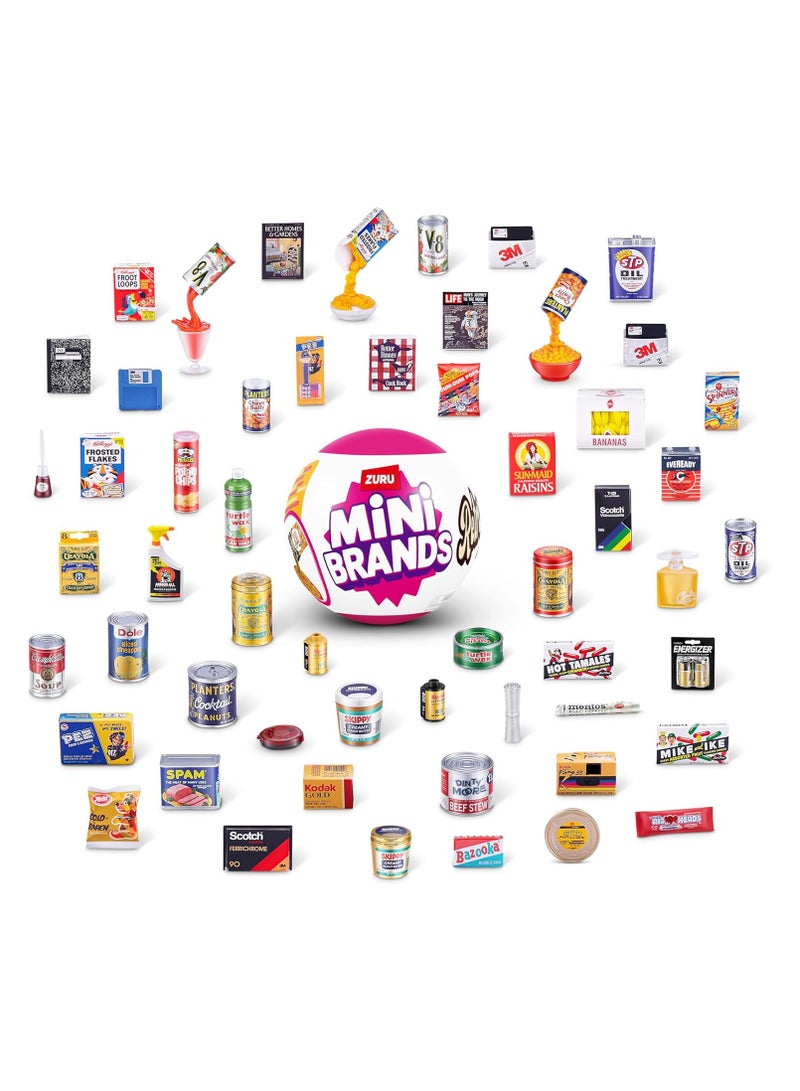 Mini S001-MINI BRANDS-RETRO GROCERY MINI BRANDS-SERIES 1-CAPSULE,25PCS/Gravity PDQ, 50PCS/2PDQ/CTN - Image 2