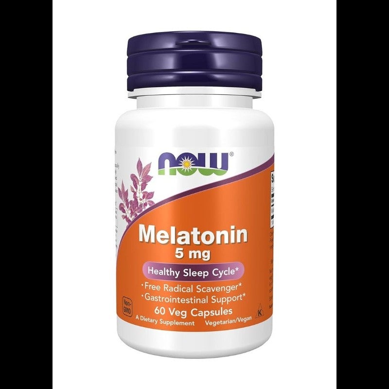 إن أو دبليو ميلاتونين ٥ إم جي في إي جي كبسولات ٦٠ قطعة