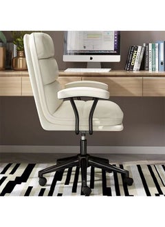 Hihonor Office Chair,Computer Game Table and Chair,Latex Material,Adjustable Height Swivel Table and Chair for Home/Study/Office(White)  - Image 3