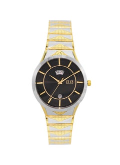 eliz ELIZ ES8768G2TNT SS Caseback & Band Day-Date Men's Watch  - Image 1