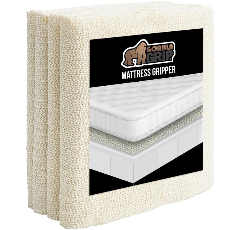 GORILLA GRIP Non Slip Mattress Gripper Prevents Mattresses from Sliding and Holds Bed in Place Pad Grips Beds Sofa Couch Chair Cushions and Helps Keep Topper from Slipping Easy Trim Pads Twin XL - Image 2