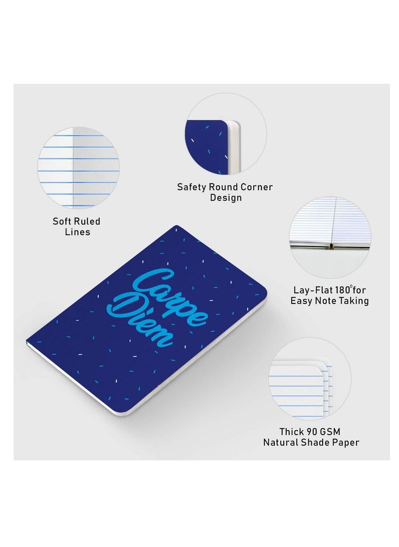 FACTOR NOTES B6 Size Small Journal Ruled Notebook 90gsm Thickness 112 Pages  - Image 3