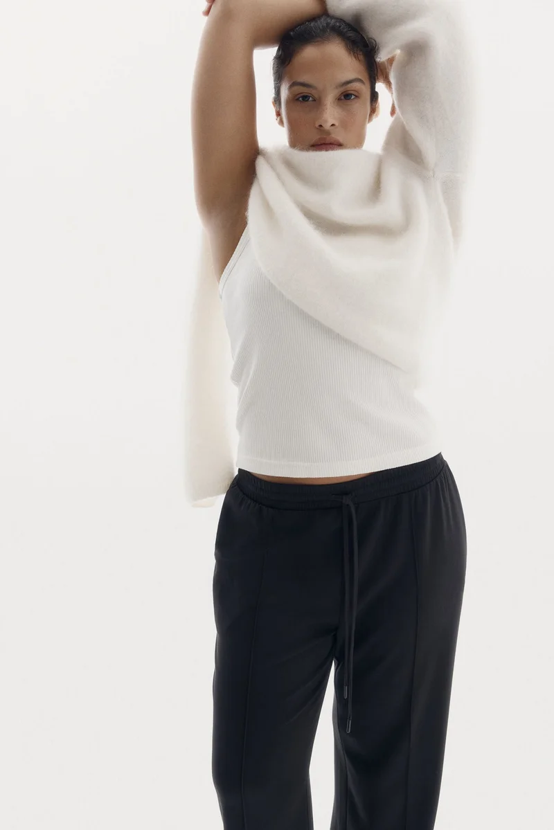 H&M Wide crease-front joggers