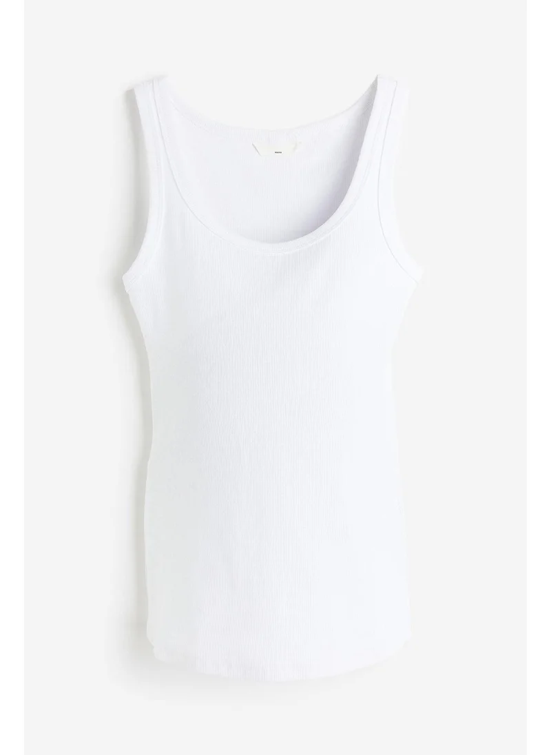 اتش اند ام MAMA Ribbed vest top