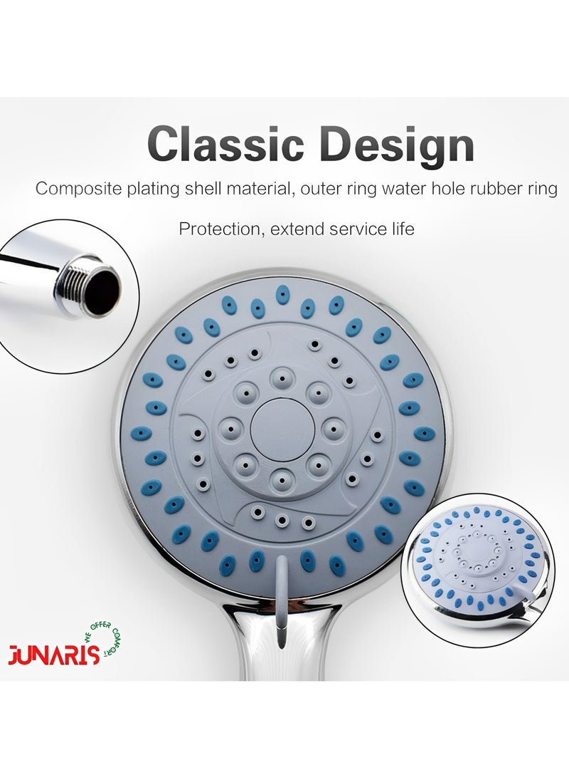 JUNARIS Shower Head for Bath, Hand Shower | 3 Mode Water Flow for Shower Relaxation (Shower Head Only) - Image 4
