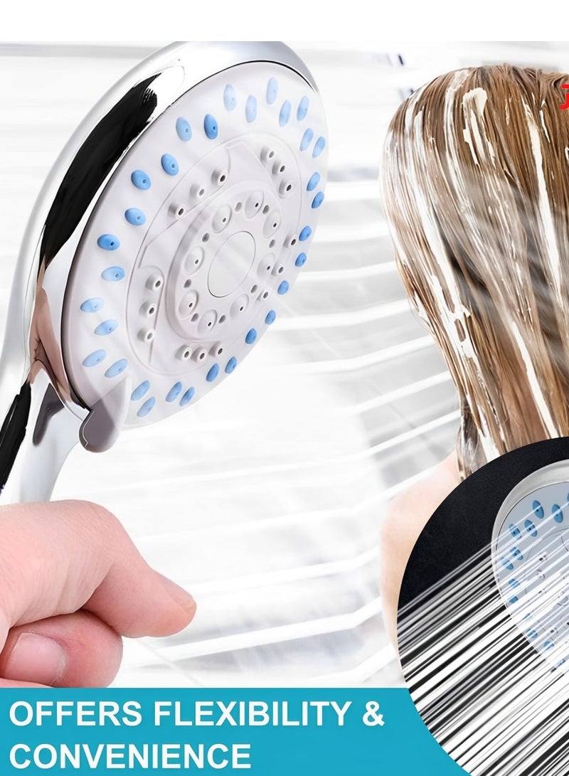 JUNARIS Shower Head for Bath, Hand Shower | 3 Mode Water Flow for Shower Relaxation (Shower Head Only) - Image 3