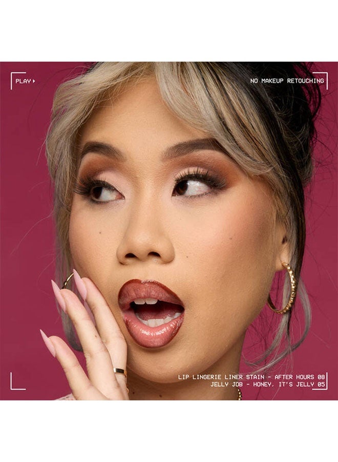 PAGE VINE Lip Lingerie Lipliner Stain, Matte Seamless All Day Wear Waterproof Transfer Proof Smudge Proof Long Lasting Lip Makeup Precise Contour - Image 4