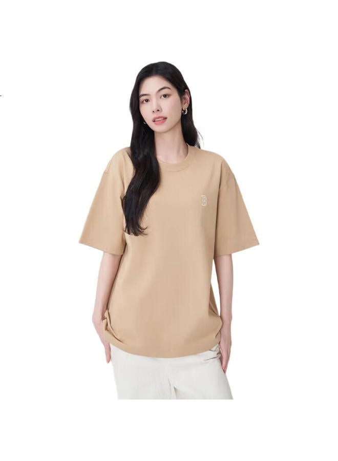 MLB Men'S And Women'S Short Sleeve T-Shirt Couple Solid Color Spring Summer Simple Casual Round Neck 25 New Style 3Atsb0253-43Bgl-M - Image 1