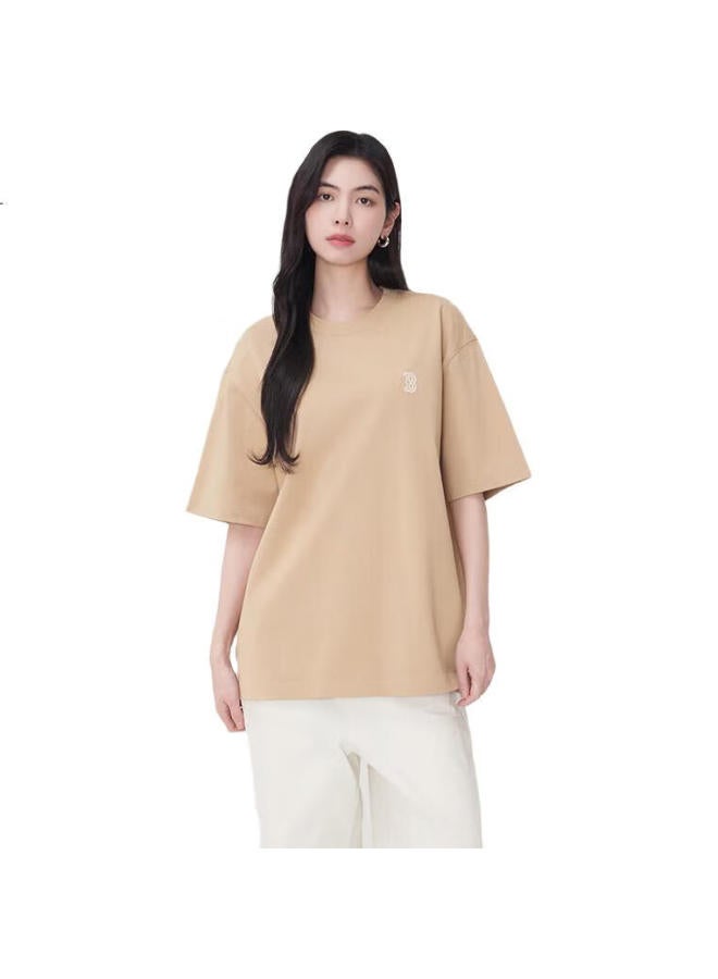 MLB Men'S And Women'S Short Sleeve T-Shirt Couple Solid Color Spring Summer Simple Casual Round Neck 25 New Style 3Atsb0253-43Bgl-M - Image 3