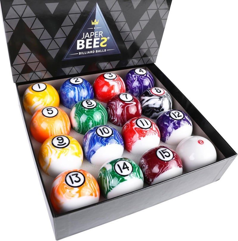 JAPER BEES Billiard Balls Pool Balls Billiard Set - Image 1