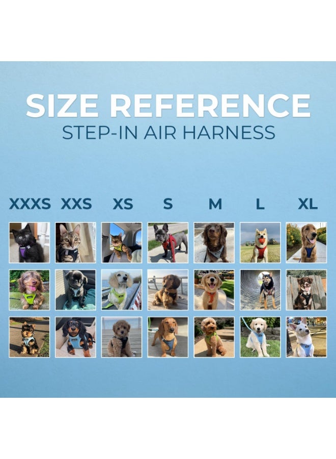 فوييجر حزام مقاوم للسحب، شبك مناسب لجميع الأحوال الجوية بتصميم عاكس للضوء للكلاب والقطط الصغيرة والمتوسطة، تثبيت محكم بشريط لاصق وإبزيم وحلقتين مزدوجتين من بيست بيت سبلايز، فوشيا بدرجتين، متوسط M - Image 4