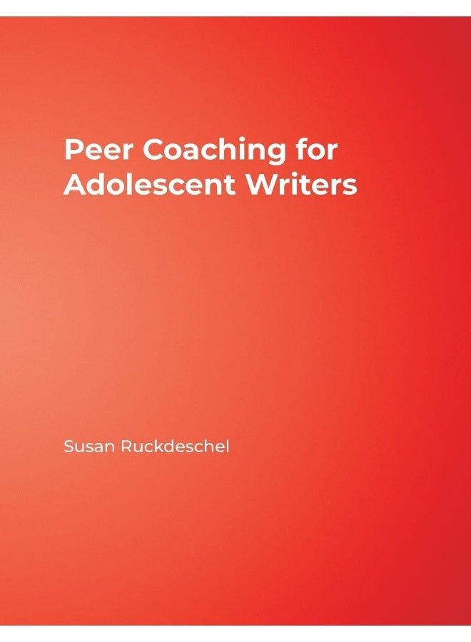 Peer Coaching for Adolescent Writers