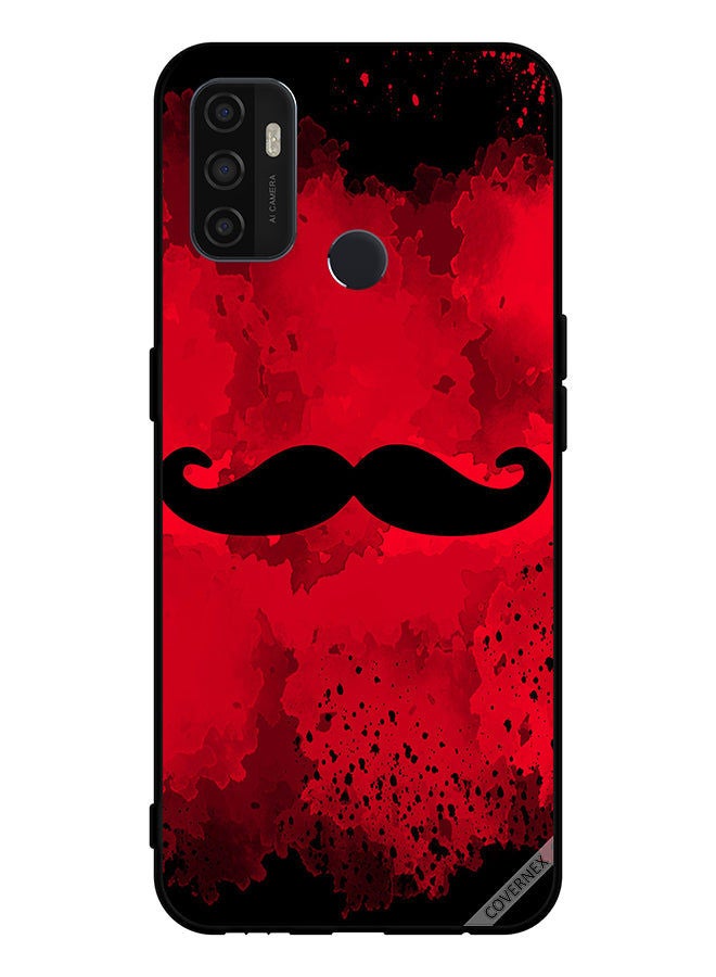 Covernex Protective Case Cover For Oppo A11s Coustache Red Bg - Image 1