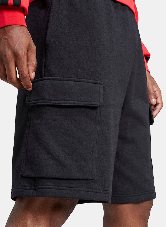 Adidas Essentials Feel Cozy Fleece Cargo Shorts - Image 3