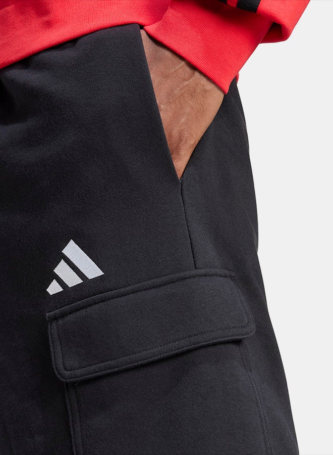 Adidas Essentials Feel Cozy Fleece Cargo Shorts - Image 2