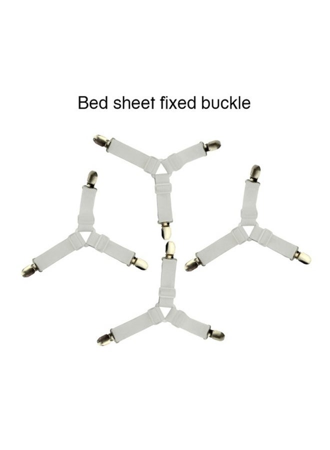 Adjustable Bed Sheet Fastener Combination White 14-25centimeter - Image 3