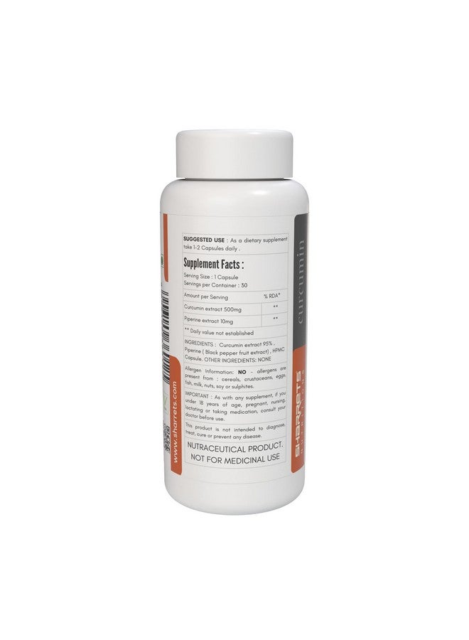 Sharrets Curopep Capsules (2 x30's) : Harness the Power of Turmeric Curcumin & Piperine for Holistic Well-Being. - Image 4