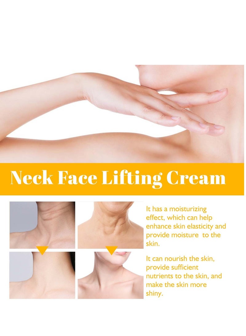 EELHOE 50g Face & Neck Tightening Cream, Lift Neck Firming Cream Tightening Lifting Sagging Skin, Repair Decolletage Cream, Anti Aging Moisturizer for Neck Décolleté with Retinol Collagen - Image 2