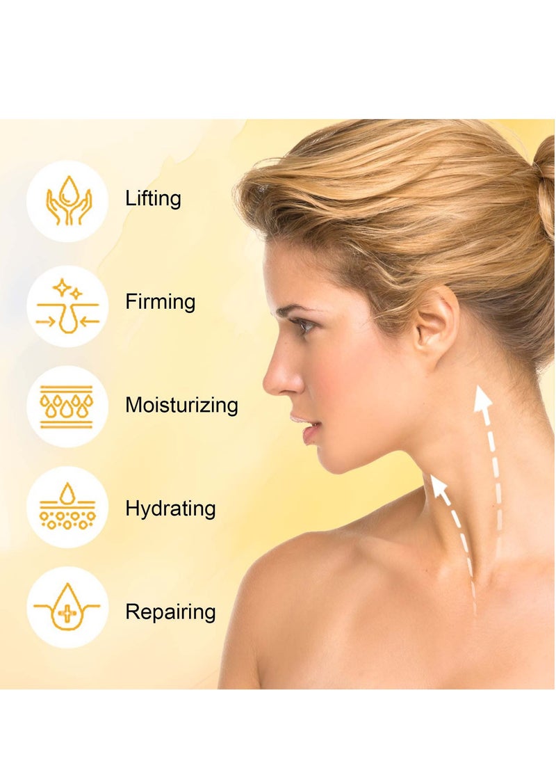 EELHOE 50g Face & Neck Tightening Cream, Lift Neck Firming Cream Tightening Lifting Sagging Skin, Repair Decolletage Cream, Anti Aging Moisturizer for Neck Décolleté with Retinol Collagen - Image 4