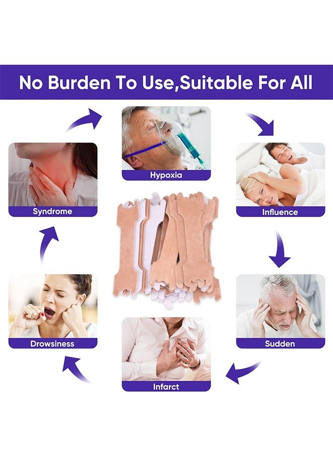 HY - Nasal Strips for Snoring, 100 Pcs Nose Strips for Breathing Sleeping Help Stop Snoring Relieve Nasal Congestion Nasal Strips Snoring Devices for Men Women Anti Snore Strips - Image 1