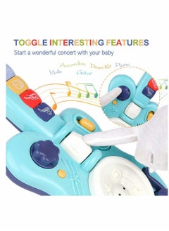 Multifunctional Electronic Musical Toy for Kids, Handheld Guitar with Lights and Sounds, Plays Music, Drum, Piano, Violin, and Trumpet, Smart Music Learning Instrument - pzsku/Z68A7150A08E251D1DA57Z/45/_/1722851431/d12a7516-f381-4342-9b96-738ee19f33d7