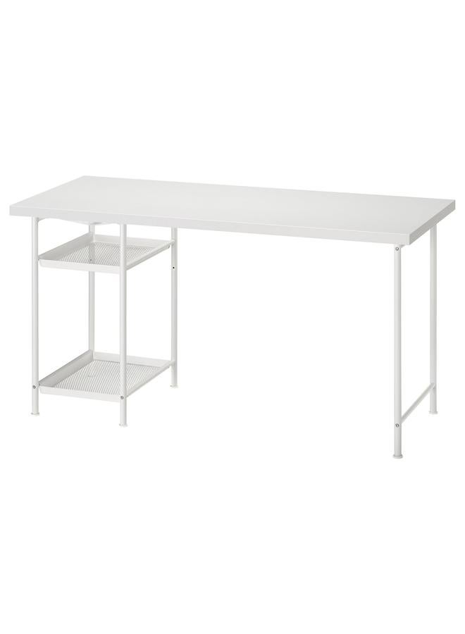 Zaboon Desk, White, 140X60 Cm - Image 1