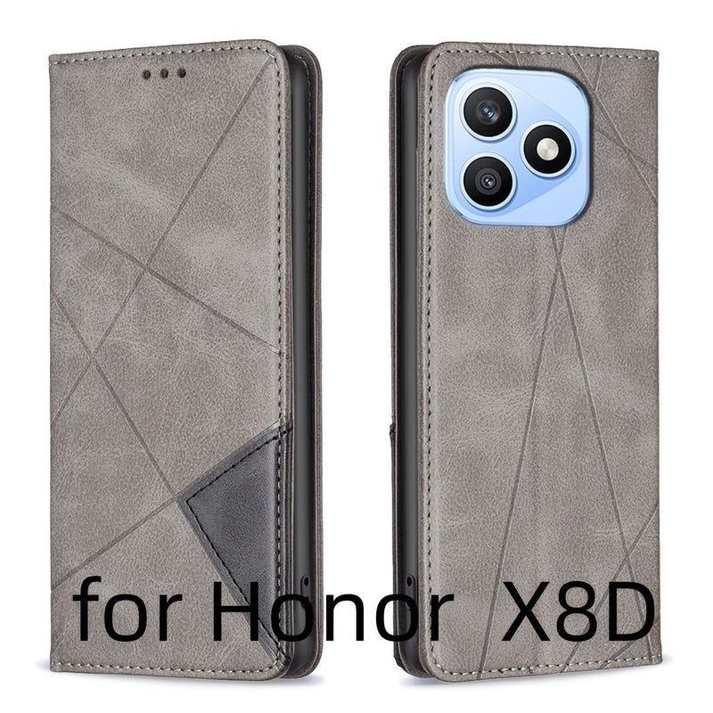 Blue Magnetic Phone Case Compatible with Honor X7C 5G - Image 2