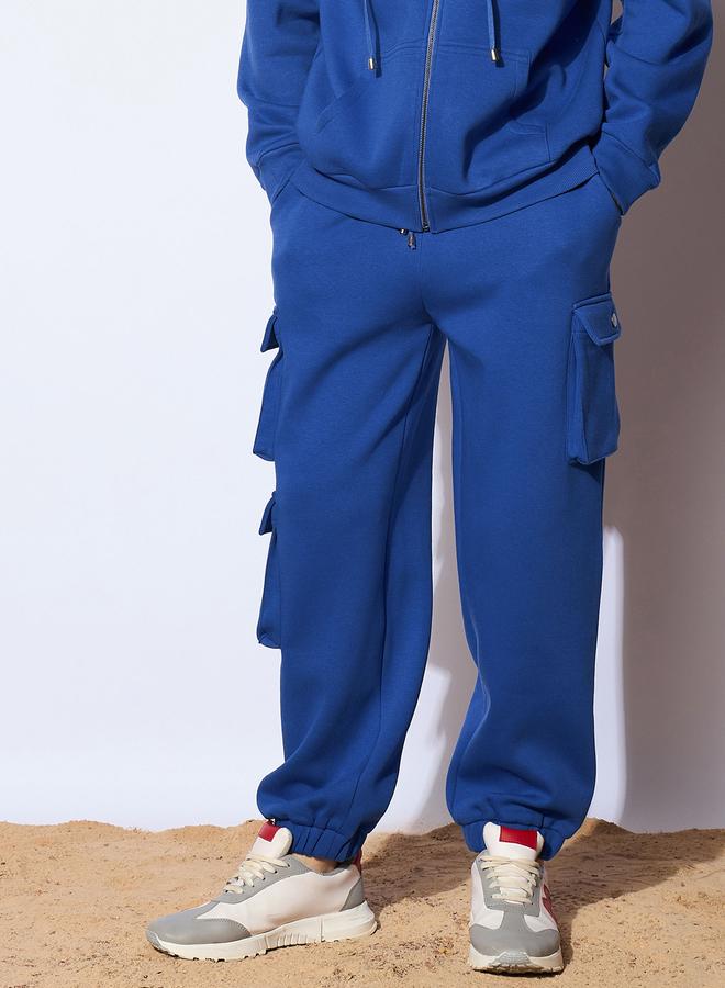 Mascln Sassafras Mid Rise Utility Pockets Oversized Joggers - Image 1