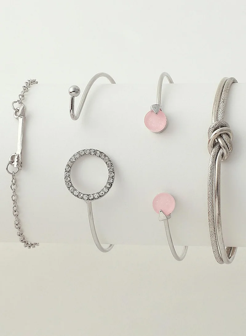 SOHI Casual Multi-Layer Artificial Bracelet Jewellery