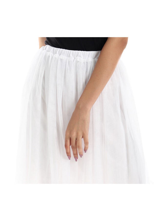azeez White Tutu Skirt  - Image 4