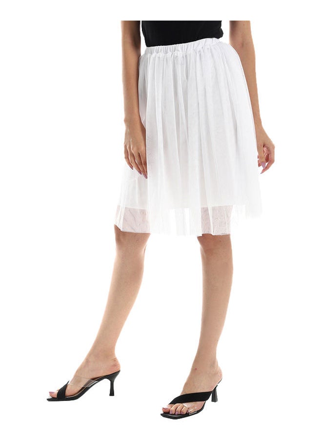 azeez White Tutu Skirt  - Image 2