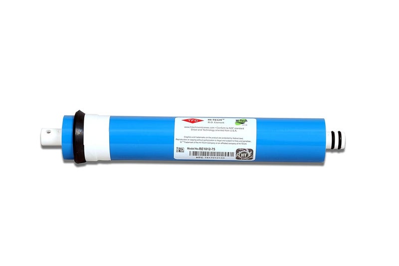 Hi-Tech 75 GPD RO Dry Membrane for All Types of Water Purifier (Blue) - 1 Pcs - Image 1