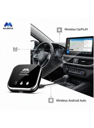 محول كاربلاي لاسلكي للسيارات المزودة بنظام كاربلاي مدمج، صندوق ذكاء اصطناعي للسيارات بنظام أندرويد MCC-004