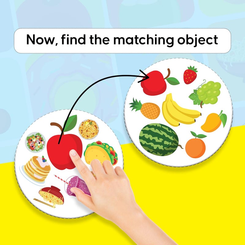 GiniMini Food Frenzy – Educational Card Game for Kids Ages 3+ | 57 Food-Themed Cards & Manual | Improves Vocabulary, Observation & Thinking (Pack of 3) - Image 4