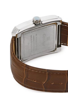GENEVAL Leather Strap Analog Wrist Watch GR111WWO - 40mm - Brown  - Image 4