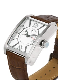 GENEVAL Leather Strap Analog Wrist Watch GR111WWO - 40mm - Brown  - Image 2