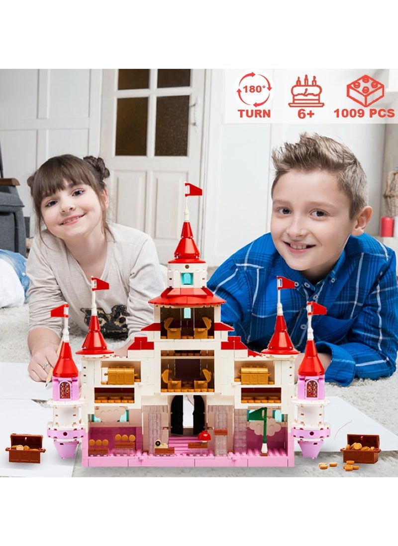TOY GARDEN Kids Princess Castle of Mushroom Kingdom Building Blocks Set – STEM Toy for Creative & Educational Play  - Image 3