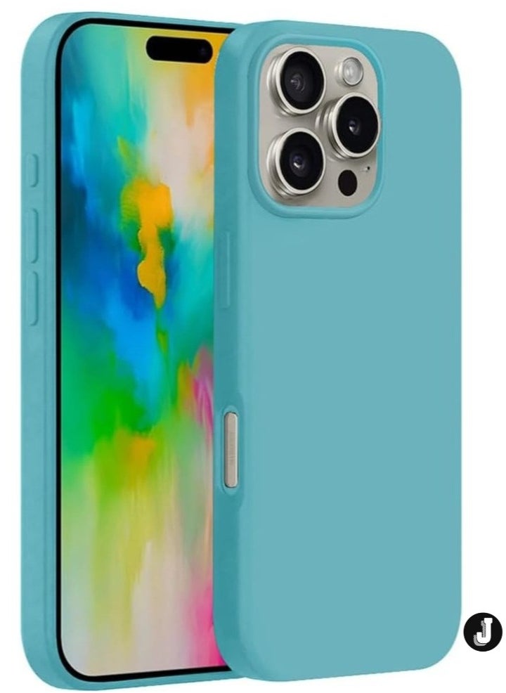 NEW NEW Liquid Silicone Case for iPhone 16 Pro Max - Ultra Slim Design with Soft Anti-Scratch Microfiber Lining & Drop Protection