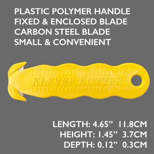 Klever Kutter Box Cutter, Klever Kutter, 100/Pack - Image 4