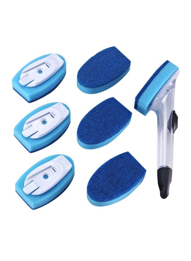 DGSDKD Dish Wand & 7 Pack Dishwashing Sponge Refills Non Scratch, Dish Sponge,Sponge with Handle, sponges Kitchen, Dish Wand, Sponge Wand - Image 1