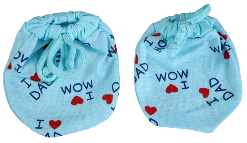 CUTEABLY Newborn Scratch Gloves,Dori Mittens, Baby, Infant, Toddler, Boys, Girls, Scratch Mittens for Baby Care (0-12 Months)-Pack of 5 - Image 2