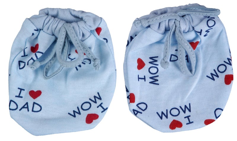 CUTEABLY Newborn Scratch Gloves,Dori Mittens, Baby, Infant, Toddler, Boys, Girls, Scratch Mittens for Baby Care (0-12 Months)-Pack of 5 - Image 5