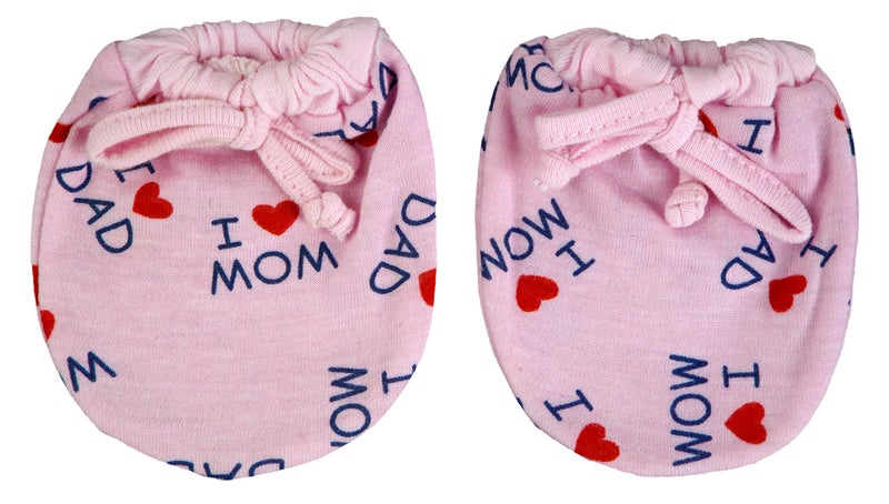 CUTEABLY Newborn Scratch Gloves,Dori Mittens, Baby, Infant, Toddler, Boys, Girls, Scratch Mittens for Baby Care (0-12 Months)-Pack of 5 - Image 3