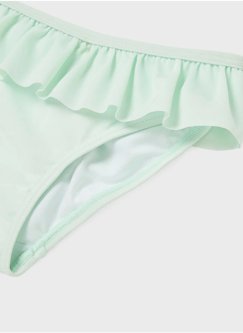 NAME IT Kids Frilly Halter Bikini