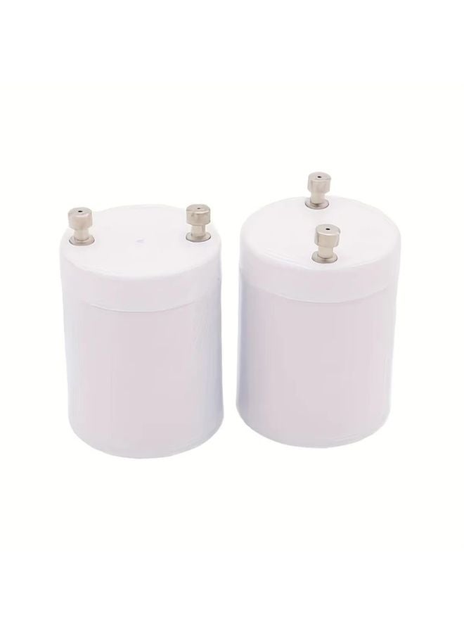 3pcs GU24 to E26 E27 Lamp Holder Adapter Plastic Light Bulb Base Converter - Image 4