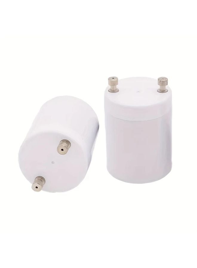 3pcs GU24 to E26 E27 Lamp Holder Adapter Plastic Light Bulb Base Converter - Image 3