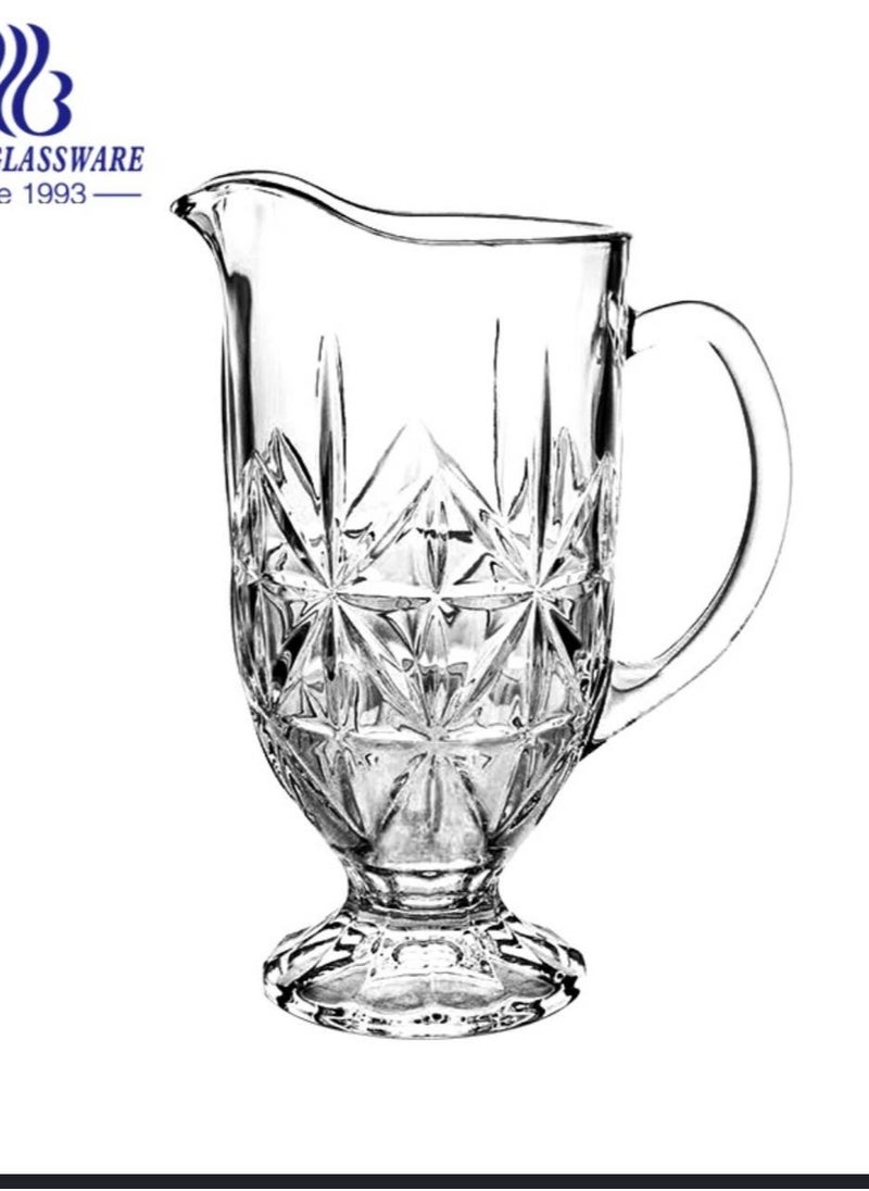 Generic A stylish flask set with transparent cups The volume of the beaker is 1.7 litres  - Image 2